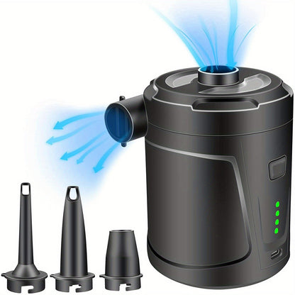 Pompe à Air USB Portable – Gonfleur Compact et Sans Fil pour Usage Extérieur