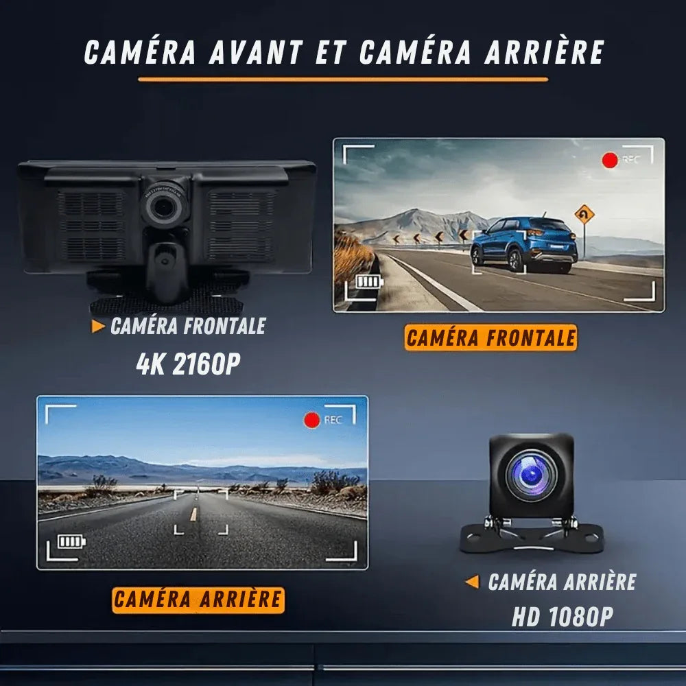 Écran CarPlay avec Caméra Embarquée | La Technologie Suprême® | RONDOR - Rondor