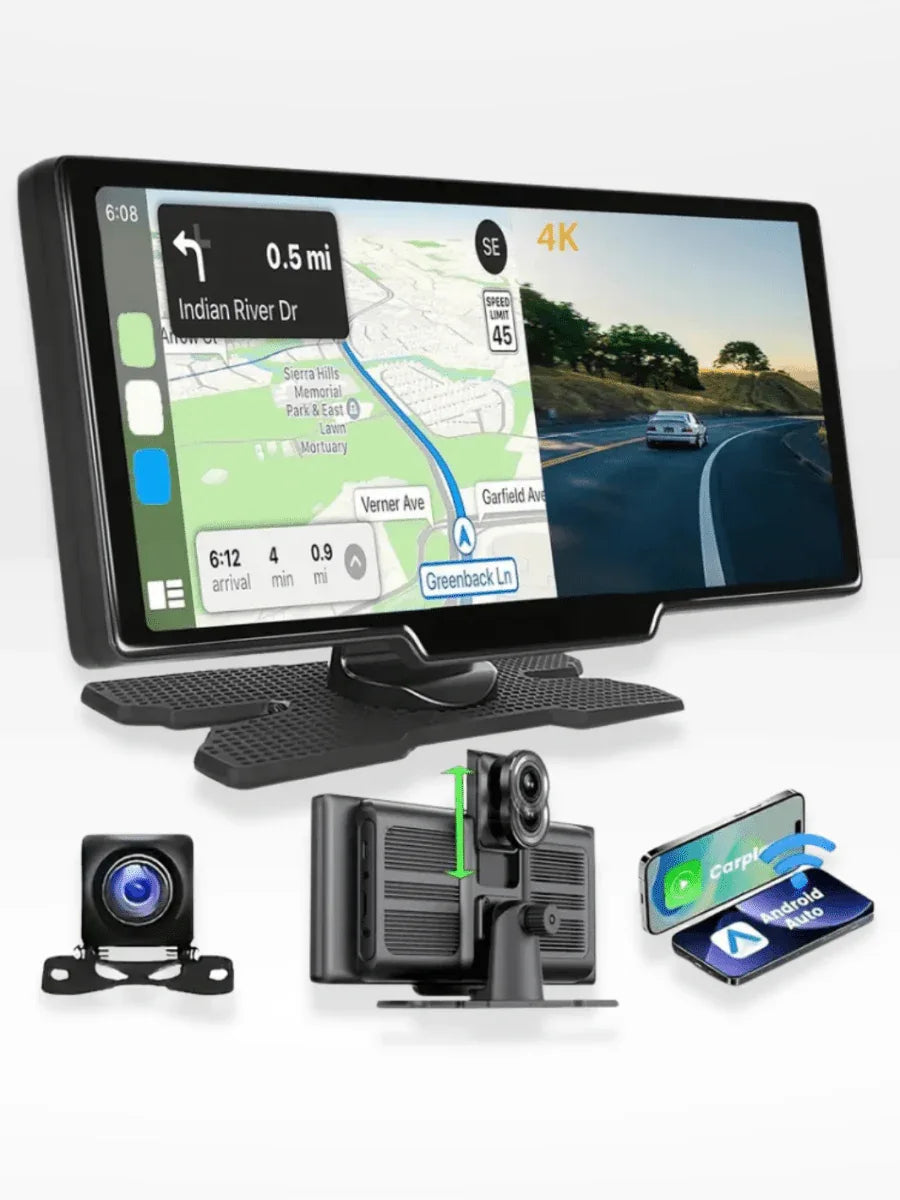 Écran CarPlay avec Caméra Embarquée | La Technologie Suprême® | RONDOR - Rondor