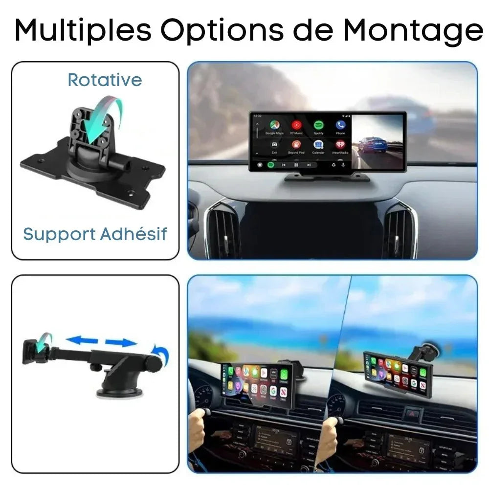Écran CarPlay avec Caméra Embarquée | La Technologie Suprême® | RONDOR - Rondor