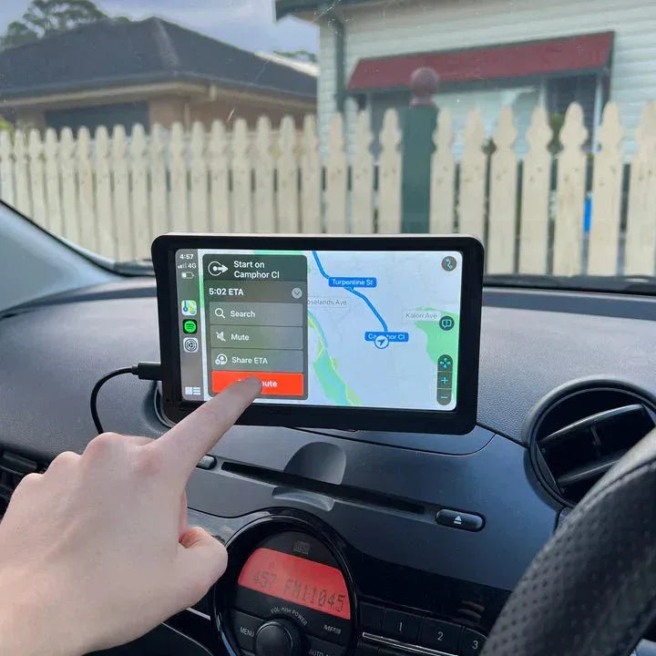 Écran Portable CarPlay & Android Auto 10.26 Pouces – Écran de Voiture HD avec Dashcam Intégrée - Rondor
