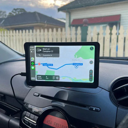 Écran Portable CarPlay & Android Auto 10.26 Pouces – Écran de Voiture HD avec Dashcam Intégrée - Rondor