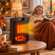 Chauffage électrique effet flamme - une chaleur douce pour vos soirées