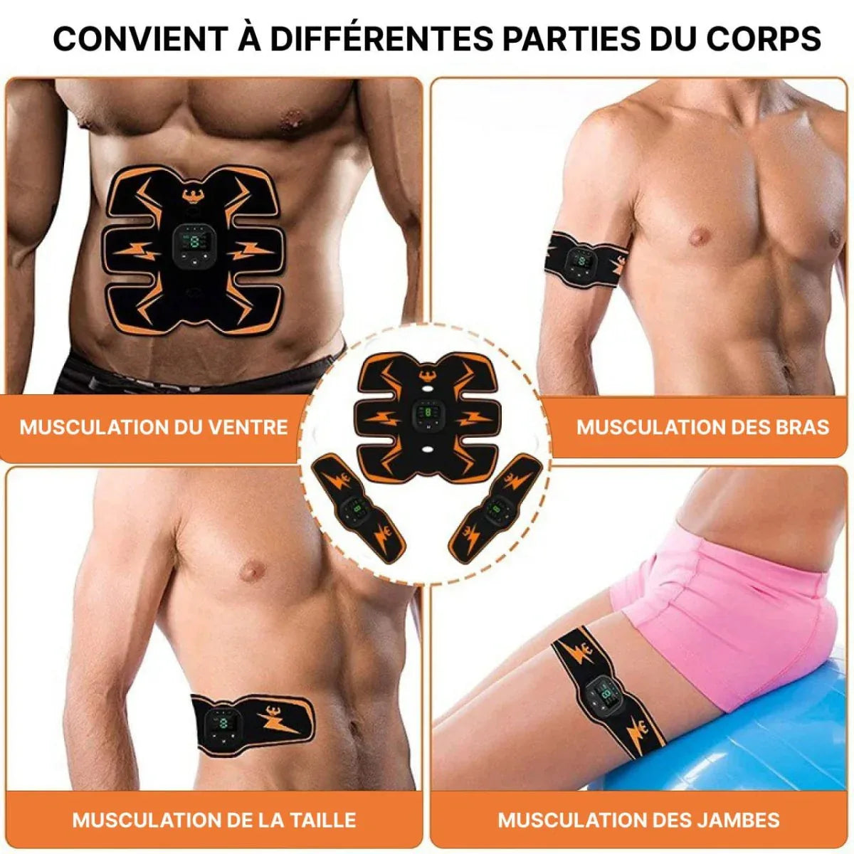 Electrostimulateur Musculaire EMS - Rondor