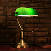 EmeraldGlow™ – Lampe de Table Vintage Éclairage Doux en Verre et Laiton | RONDOR - Rondor