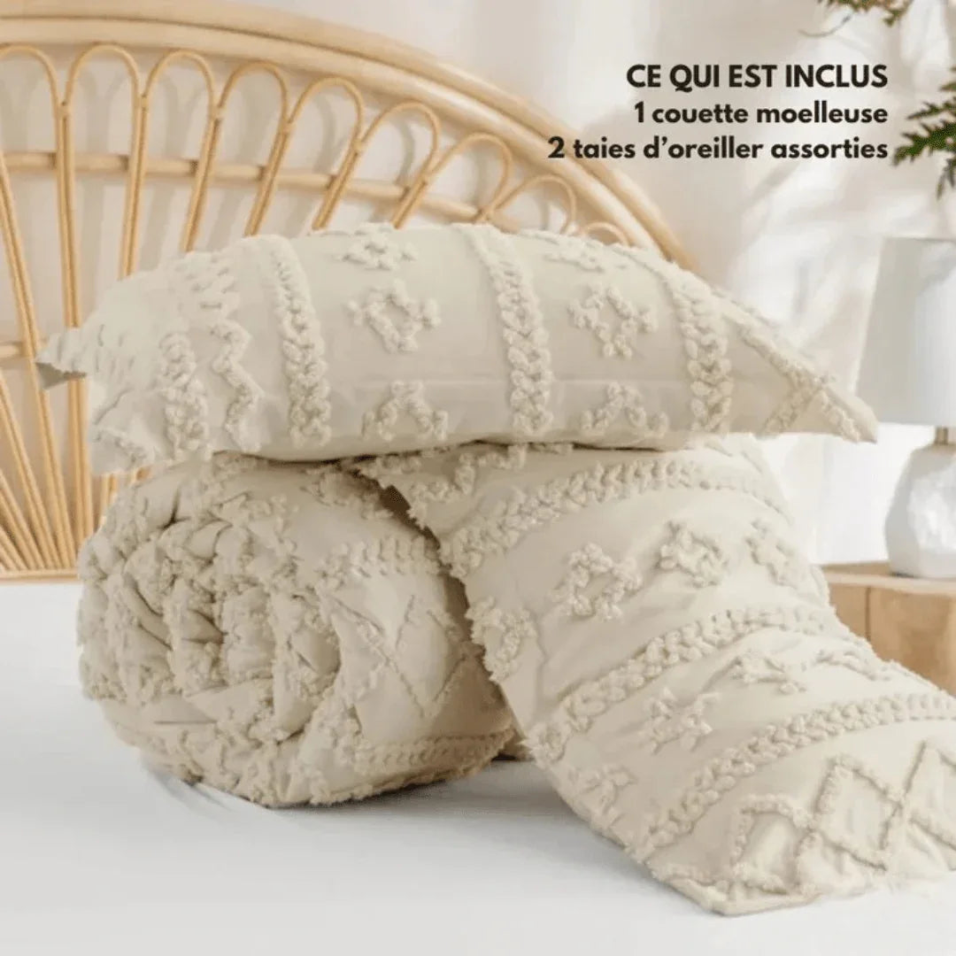 Ensemble de couette brodée RONDOR - Rondor