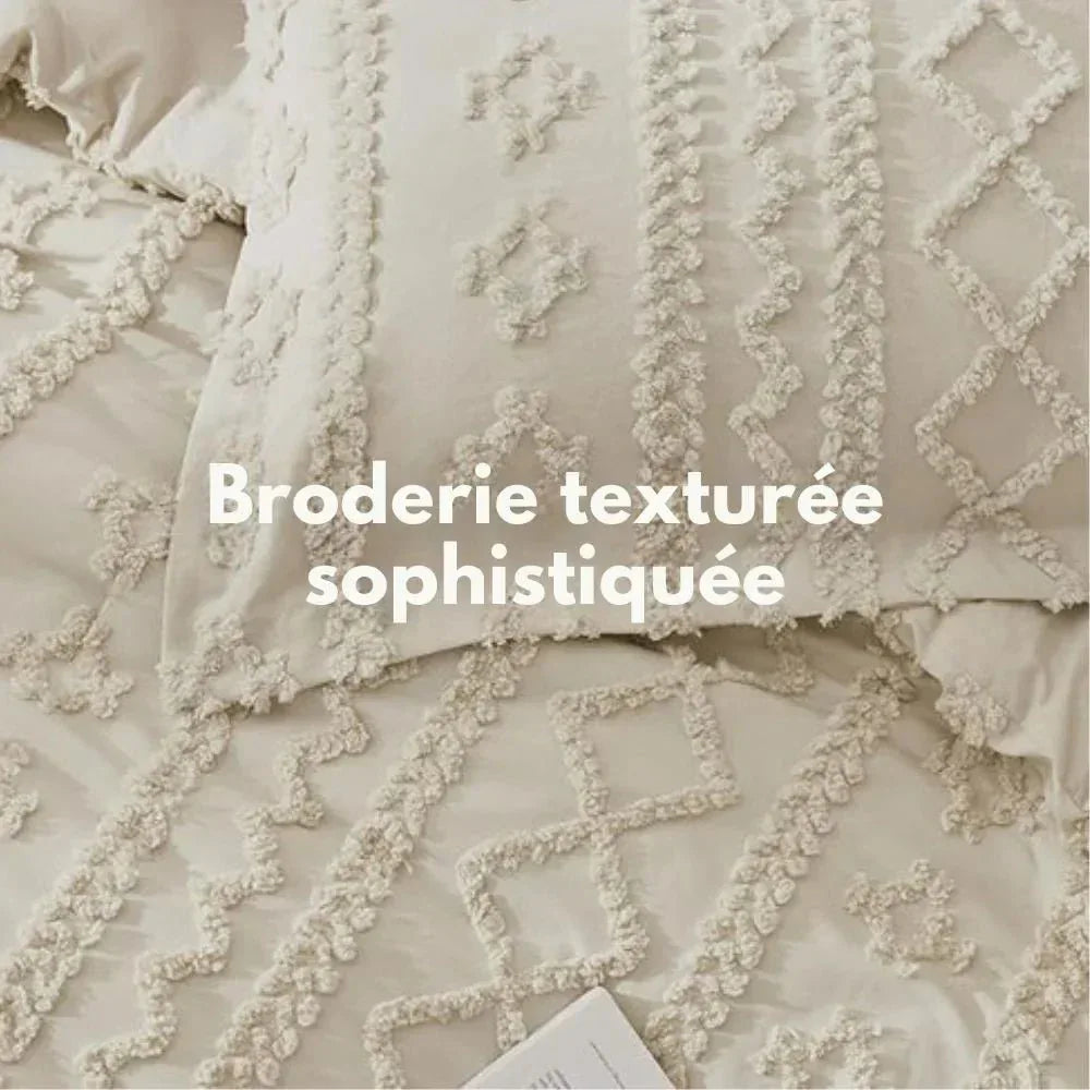Ensemble de couette brodée RONDOR - Rondor