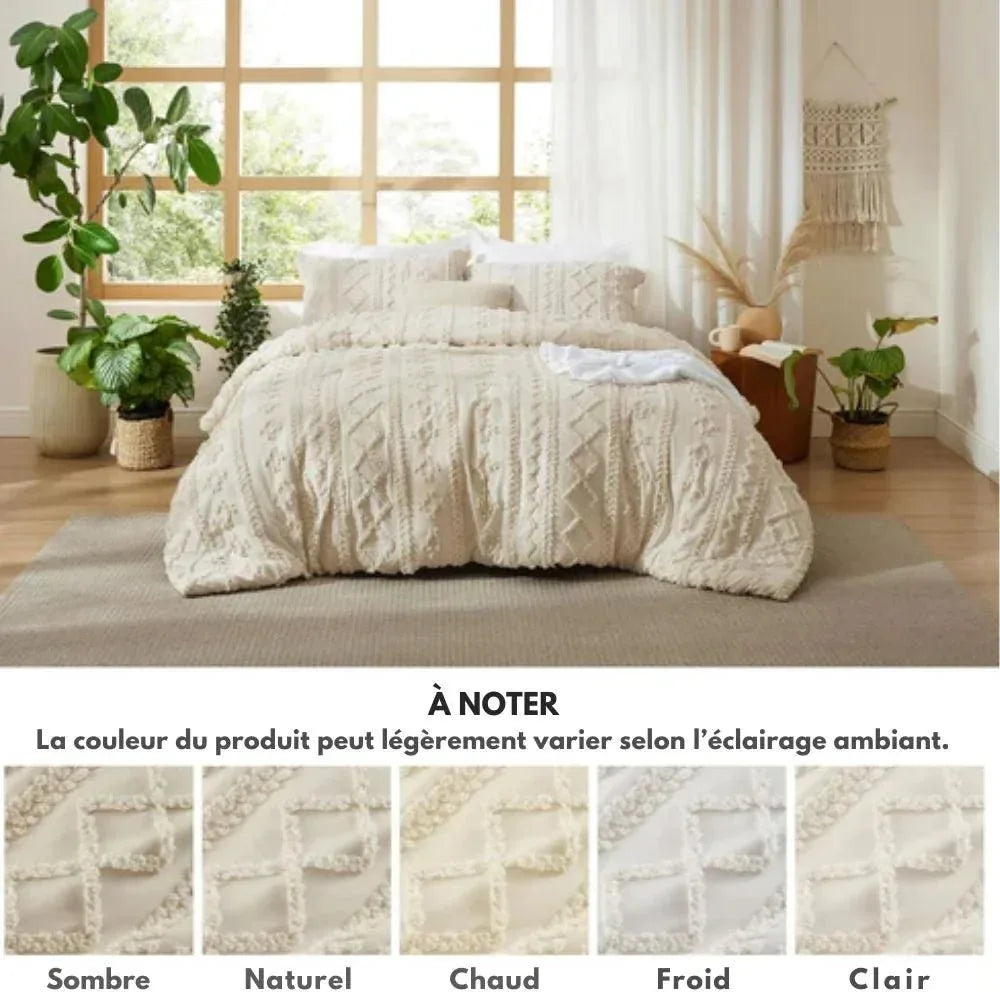 Ensemble de couette brodée RONDOR - Rondor