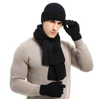 Ensemble Hiver Max – Bonnet, Écharpe et Gants pour Style et Chaleur - Rondor