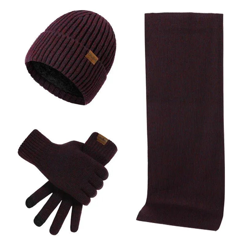 Ensemble Hiver Max – Bonnet, Écharpe et Gants pour Style et Chaleur - Rondor