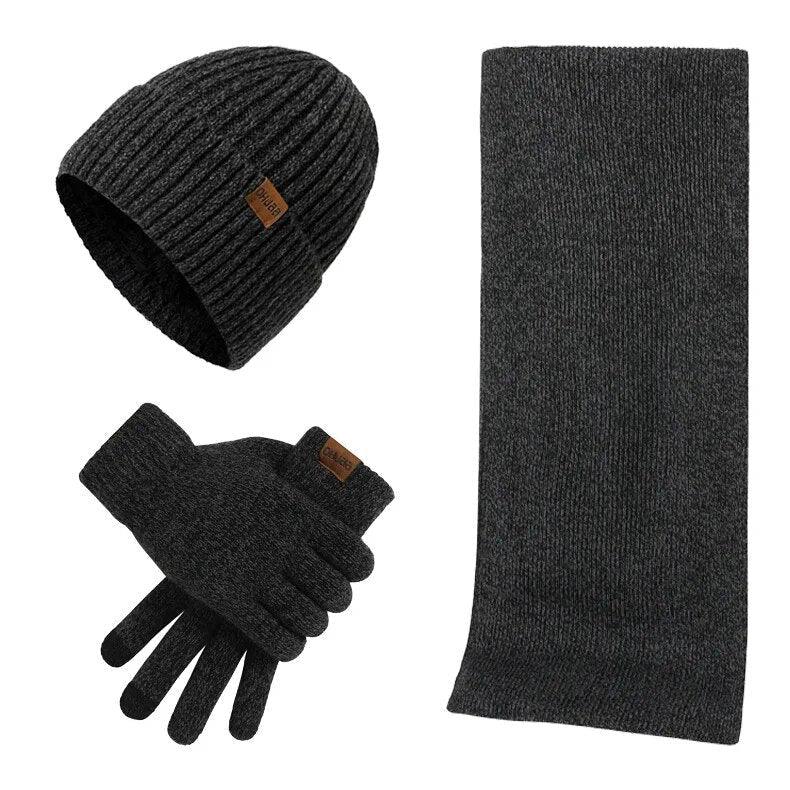 Ensemble Hiver Max – Bonnet, Écharpe et Gants pour Style et Chaleur - Rondor