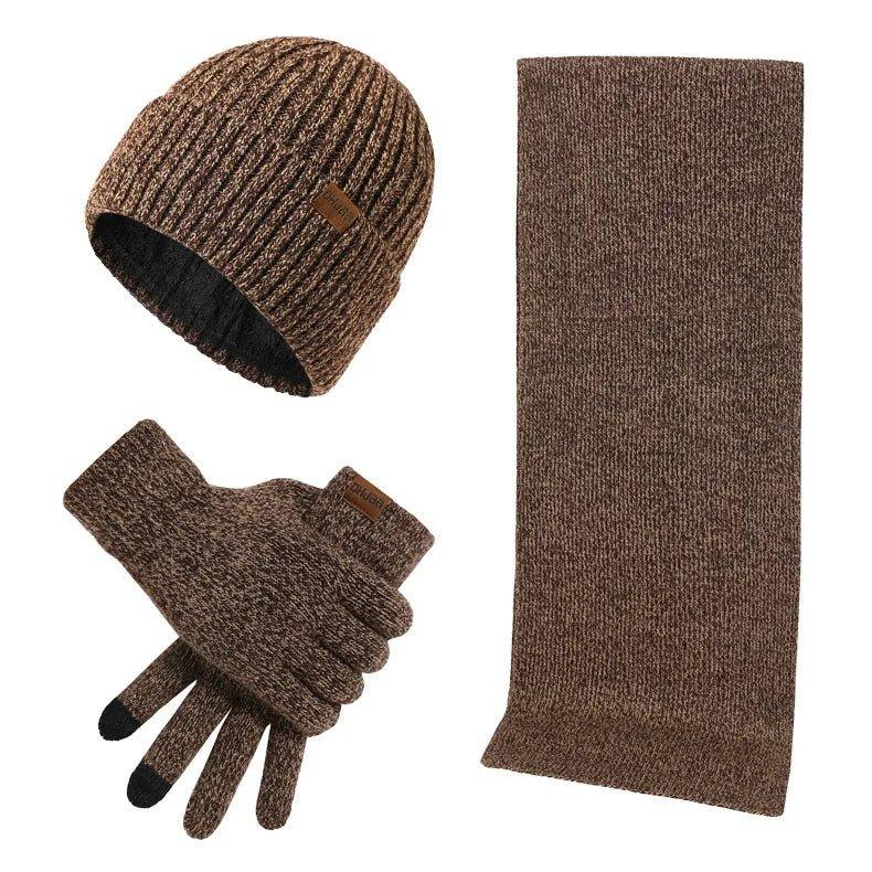 Ensemble Hiver Max – Bonnet, Écharpe et Gants pour Style et Chaleur - Rondor