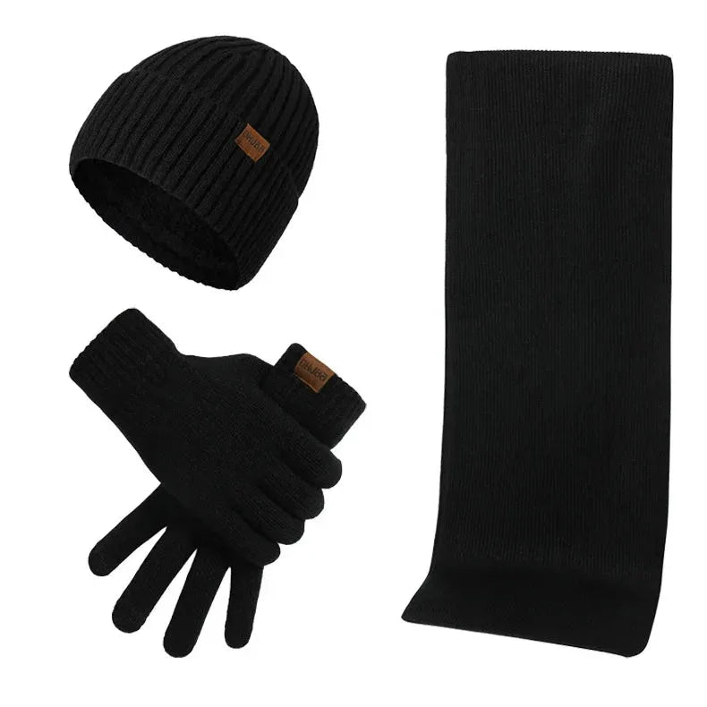 Ensemble Hiver Max – Bonnet, Écharpe et Gants pour Style et Chaleur - Rondor