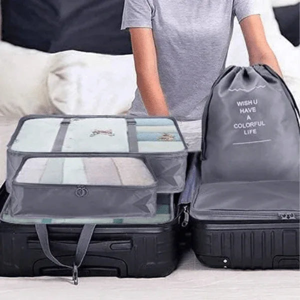 Ensemble Organisateur de Voyage 10 Pièces – Optimisez l’Espace de Votre Valise - Rondor