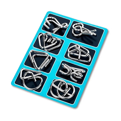 Entrelac – Jeu de Puzzles en Métal | Développe IQ, Logique et Patience | RONDOR - Rondor