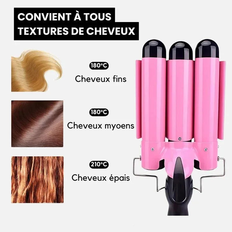 Fer à Onduler - WaveTrio® - Rondor