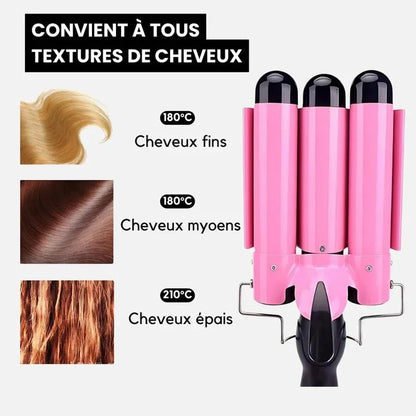Fer à Onduler - WaveTrio® - Rondor