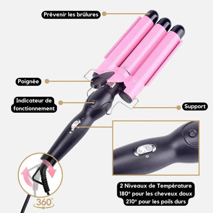 Fer à Onduler - WaveTrio® - Rondor
