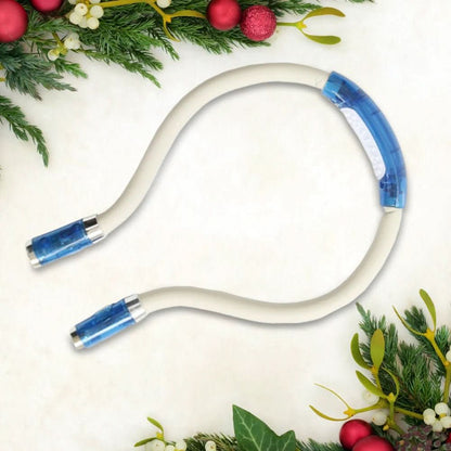 FlexiGlow – Lampe LED flexible à porter autour du cou pour tricot, crochet et loisirs créatifs - Rondor