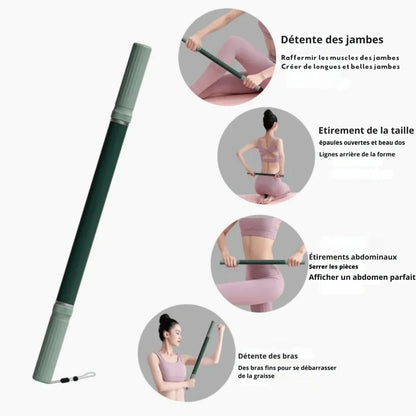 FLEXROLL™ – Rouleau de Massage Yoga pour Relaxation Musculaire Profonde - Rondor