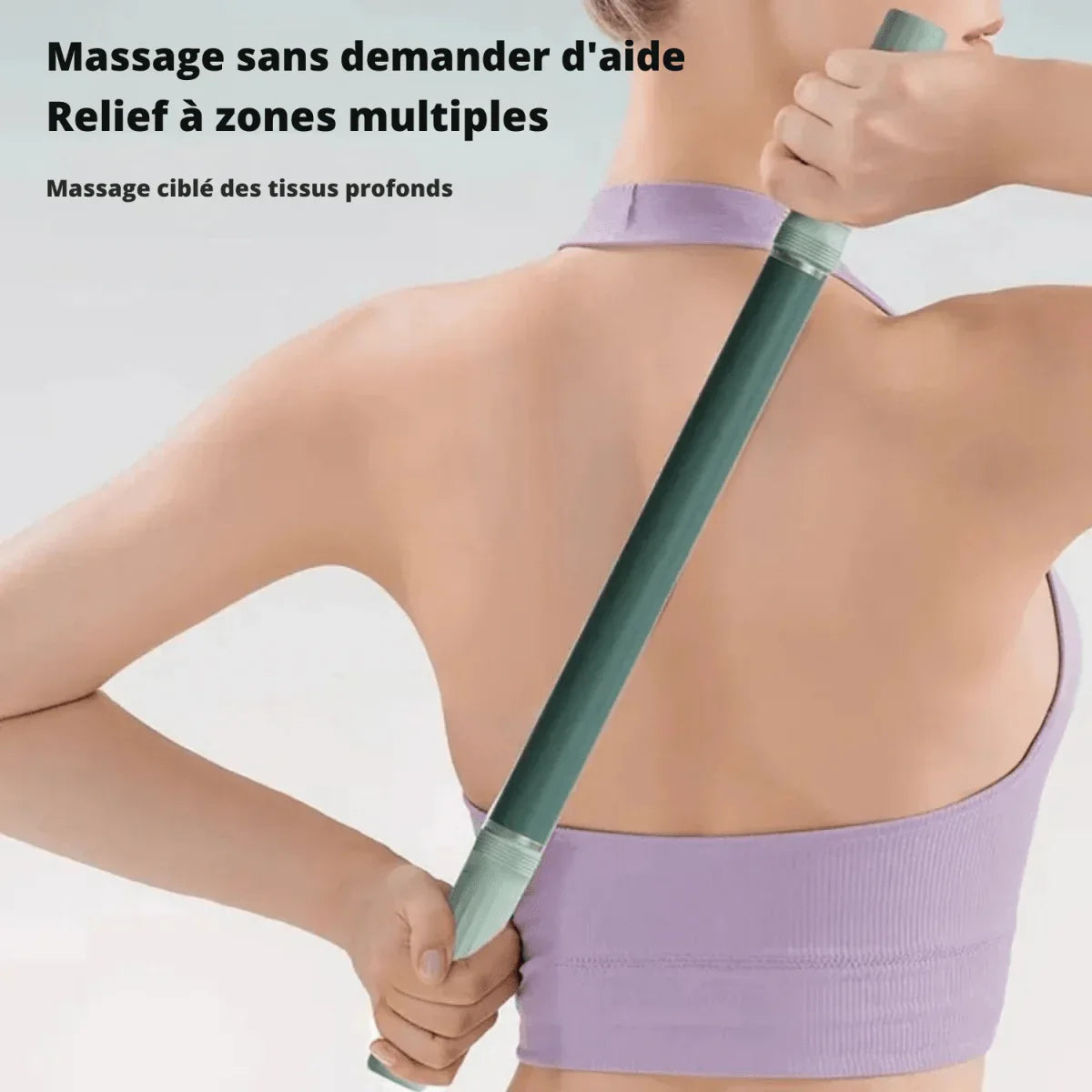 FLEXROLL™ – Rouleau de Massage Yoga pour Relaxation Musculaire Profonde - Rondor