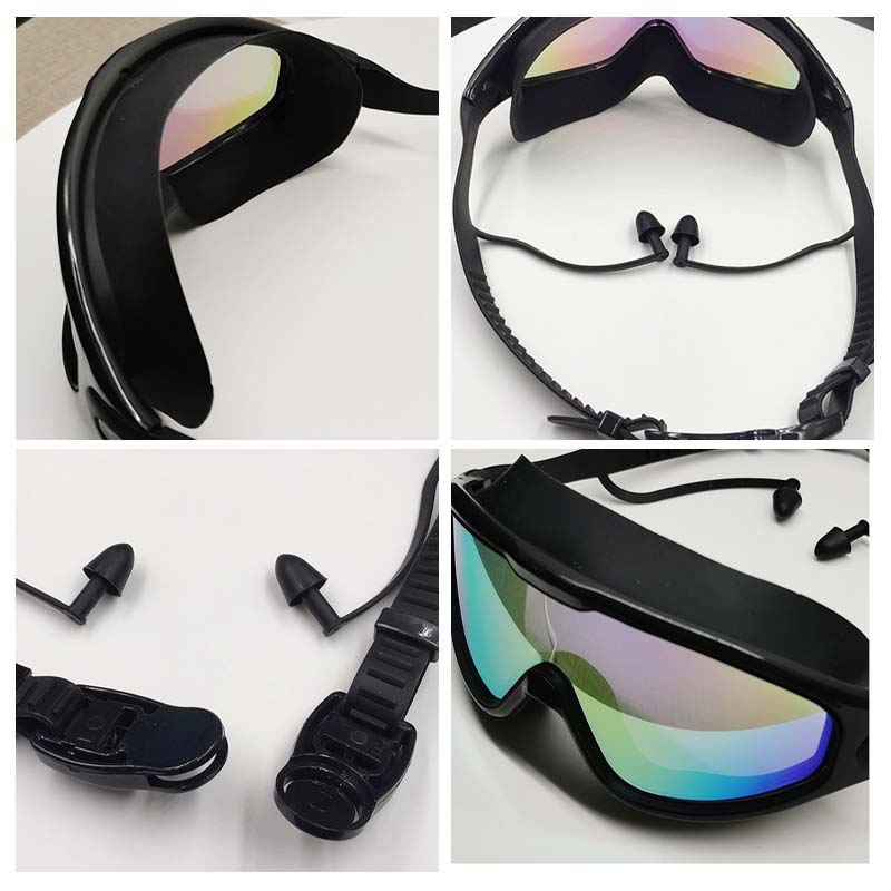 Lunettes de natation anti-buée à large vue
