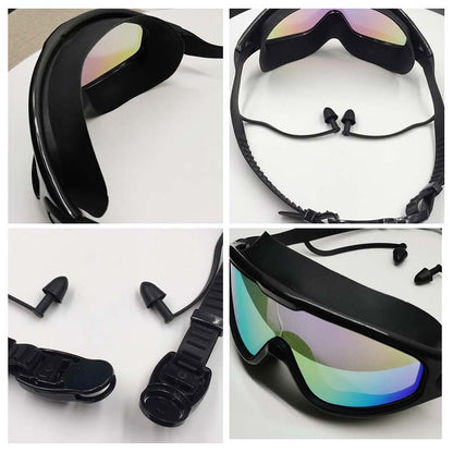 Lunettes de natation anti-buée à large vue