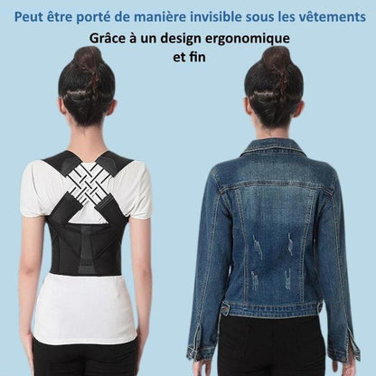 FormFit™ | Support Dorsal Réglable pour Posture - Rondor