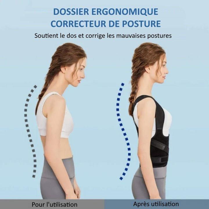 FormFit™ | Support Dorsal Réglable pour Posture - Rondor