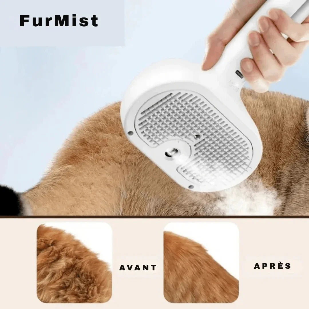 FurMist™ – Brosse professionnelle pour chiens et chats - Rondor