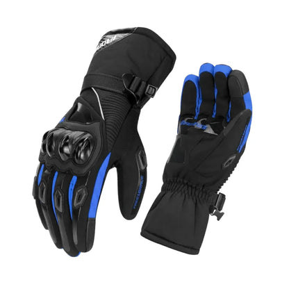 Gants de Moto Imperméables pour Hiver – Gants Isolants avec Coque de Protection - Rondor