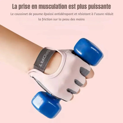 Gants de Musculation Antidérapants Respirants – Grip Renforcé Protection Maximale - Rondor