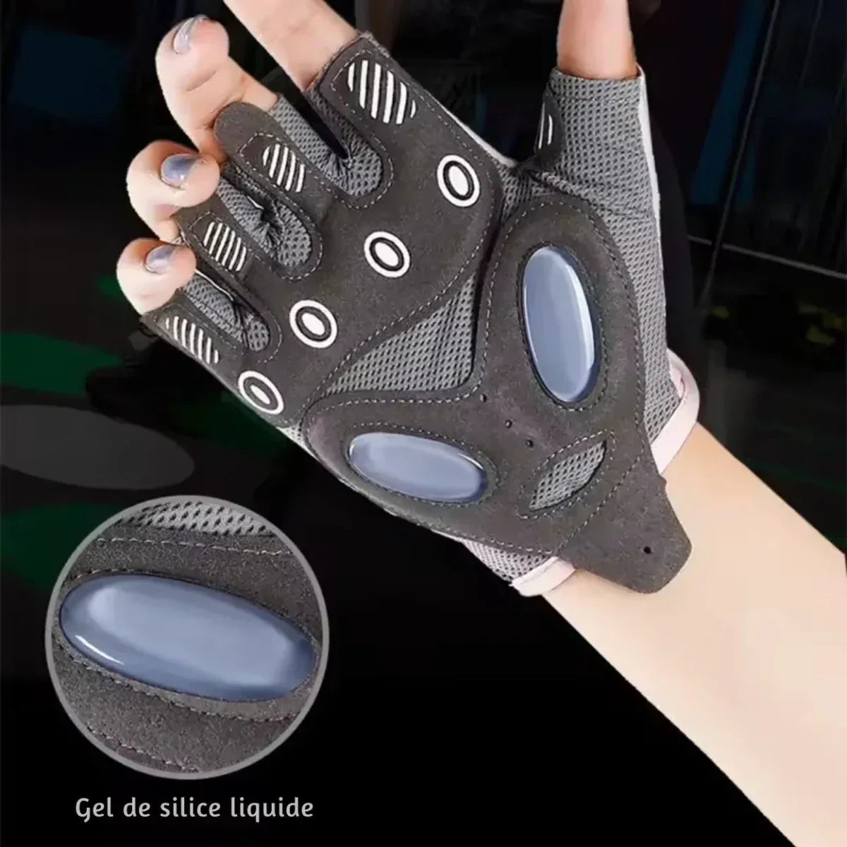 Gants de Musculation Antidérapants Respirants – Grip Renforcé Protection Maximale - Rondor