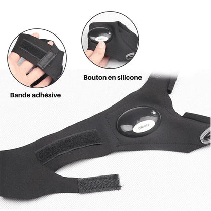 Gants Lumineux pour Pêche, Camping et Activités Extérieures - Rondor
