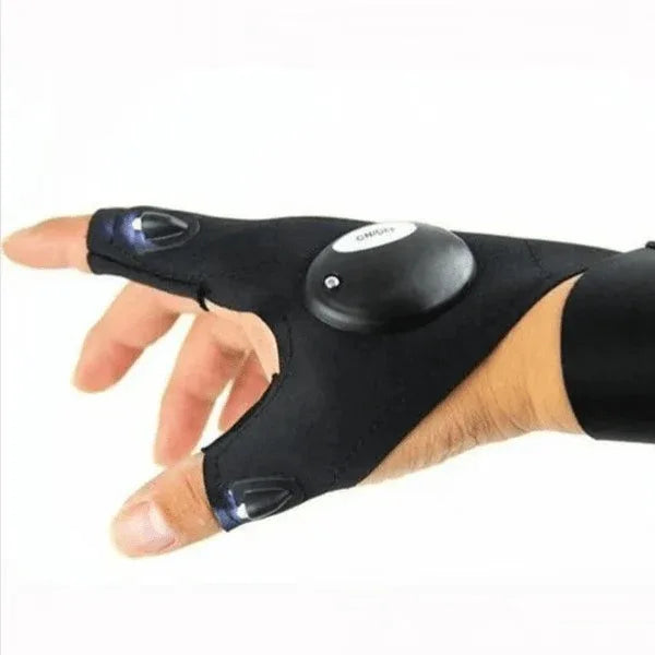 Gants Lumineux pour Pêche, Camping et Activités Extérieures - Rondor