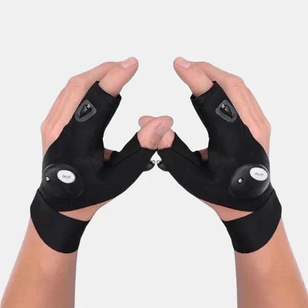 Gants Lumineux pour Pêche, Camping et Activités Extérieures - Rondor