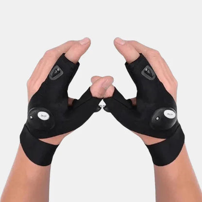 Gants Lumineux pour Pêche, Camping et Activités Extérieures - Rondor
