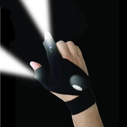 Gants Lumineux pour Pêche, Camping et Activités Extérieures - Rondor