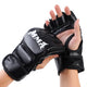 Gants MMA - Gants Hommes et Femmes - Gants en Cuir sans Doigts Combats