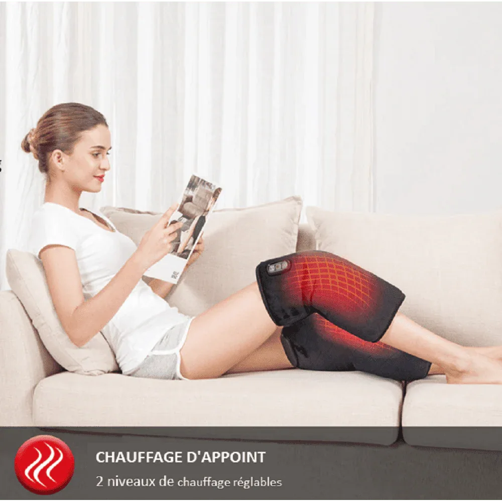 Genouillère chauffante avec massage - Rondor