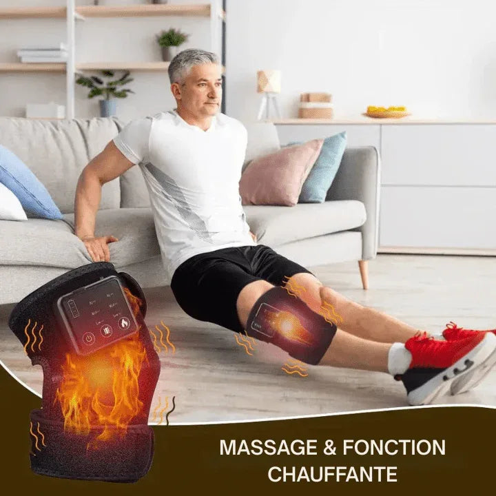 Genouillère Chauffante Massante Arthrose Kimi™ - Rondor
