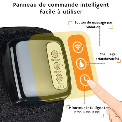 Genouillère Chauffante Massante Arthrose Kimi™ - Rondor