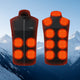 Gilet Chauffant Sans Manches Unisexe | Batterie Rechargeable & Chaleur Ajustable