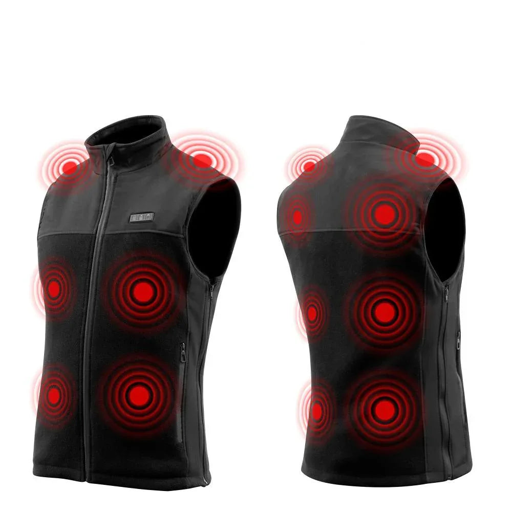 Gilet Chauffant Sans Manches Unisexe | Batterie Rechargeable & Chaleur Ajustable - Rondor