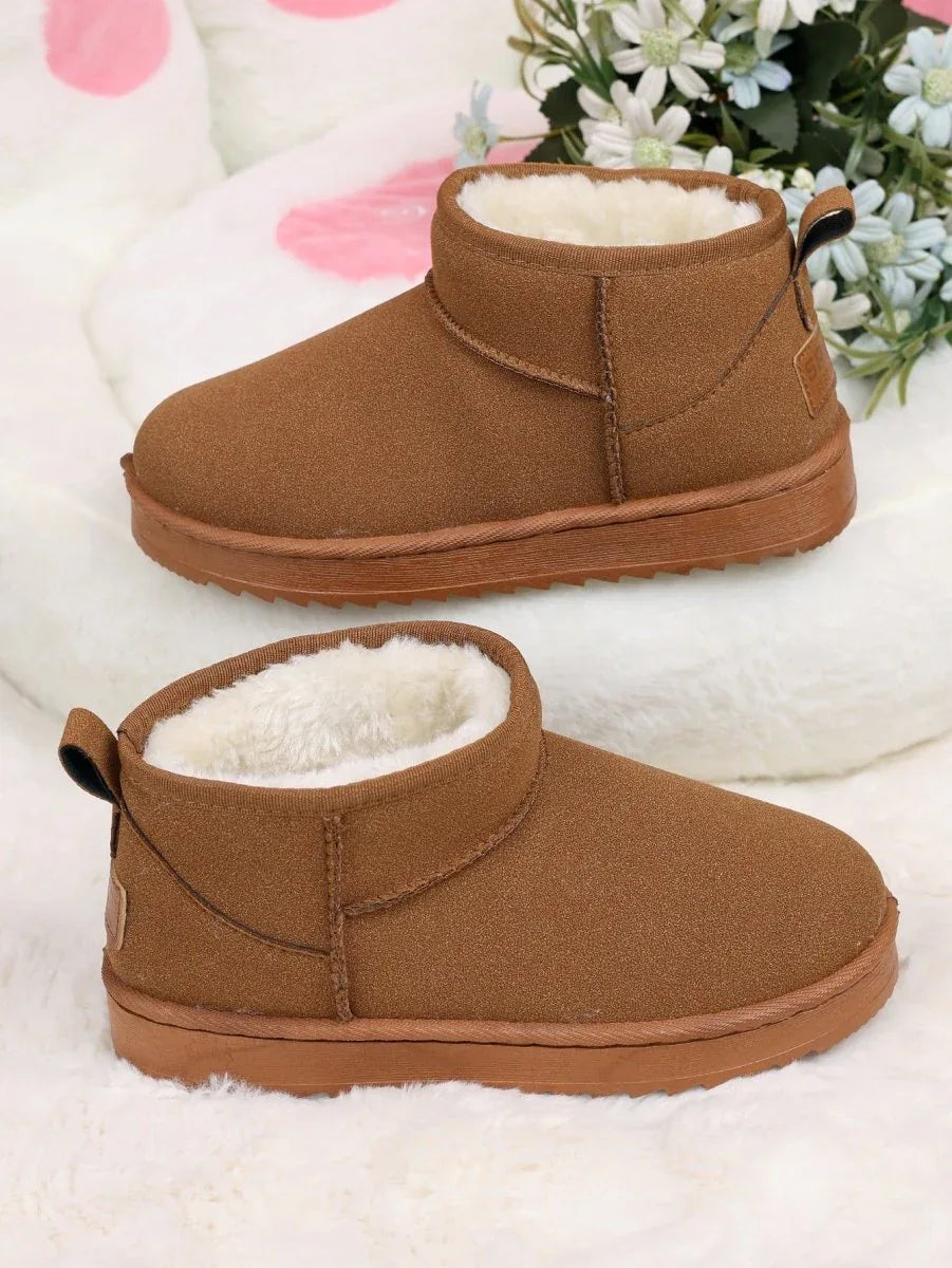 GlacialStep™ – Pantoufles Bottes de Neige Femme Chaudes et Antidérapantes - Rondor