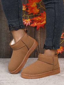 GlacialStep™ – Pantoufles Bottes de Neige Femme Chaudes et Antidérapantes - Rondor