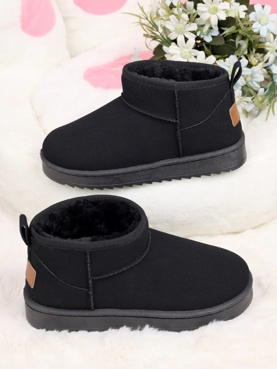 GlacialStep™ – Pantoufles Bottes de Neige Femme Chaudes et Antidérapantes - Rondor