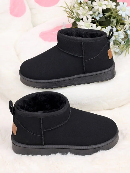 GlacialStep™ – Pantoufles Bottes de Neige Femme Chaudes et Antidérapantes - Rondor