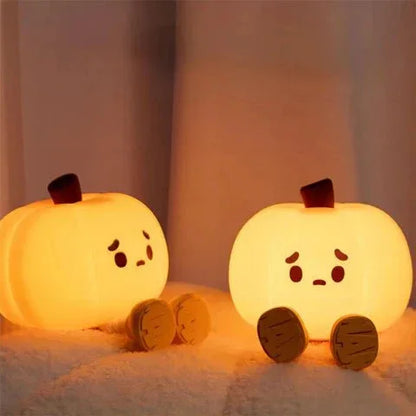 GlowBuddy – Lampe de Nuit Citrouille Magique pour Enfants - Rondor
