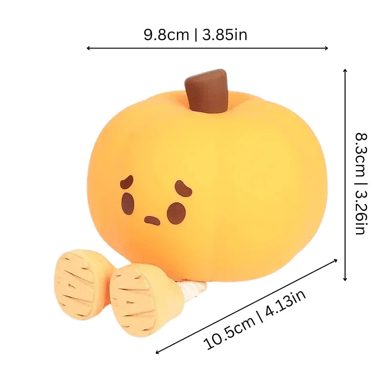 GlowBuddy – Lampe de Nuit Citrouille Magique pour Enfants - Rondor